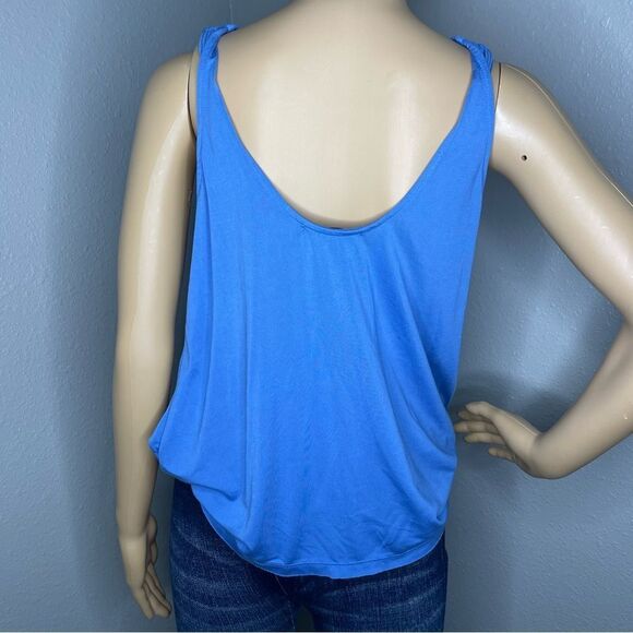 Red By BKE Twisted Tank Top Ultramarine Size Medium - Picture 4 of 10